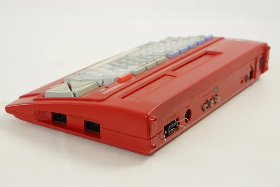 MSX SONY HIT BIT HB-10 Home Computer Rosso Mantenuto Testato 213320 - Immagine 3 di 4