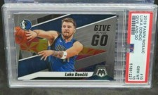 LUKA DONCIC 2019-20 Panini Mosaic Give and Go No#10 PSA 10 GEM MT Mavericks 
