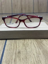 Elizabeth Arden Full Rim Frame Eyeglasses EA1200-2 51-15-135 Womens Red / Gold