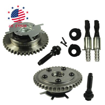 VCT Valve Seal Cam Phaser VVTi Actuator Bolts Pair For 5.4L 330 Ford 3V 4.6L 281