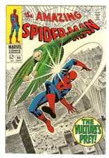 AMAZING SPIDER-MAN #64 8.0 // VULTURE APPEARANCE MARVEL COMICS 1968