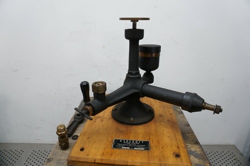 ASHCROFT Type 1300 Dead Weight Gauge Calibration & Tester Set Military Steampunk