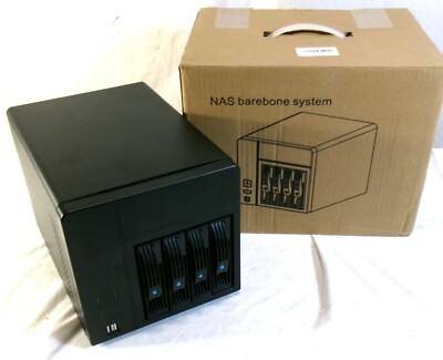 NAS Case 4-Bay K3 Chassis, Unused Network Storage Server, Compatible Flex PSU
