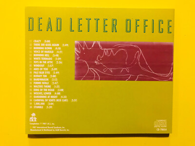 R.E.M. DEAD LETTER OFFICE 旧規格　未使用 R.E.M. Dead Letter Office Early No Barcode CD | eBay