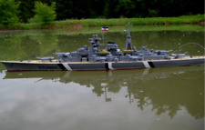 RC Boot Schiff Kriegsschiff Schlachtschiff-Modell Bismarck Modellbau Fregatte 