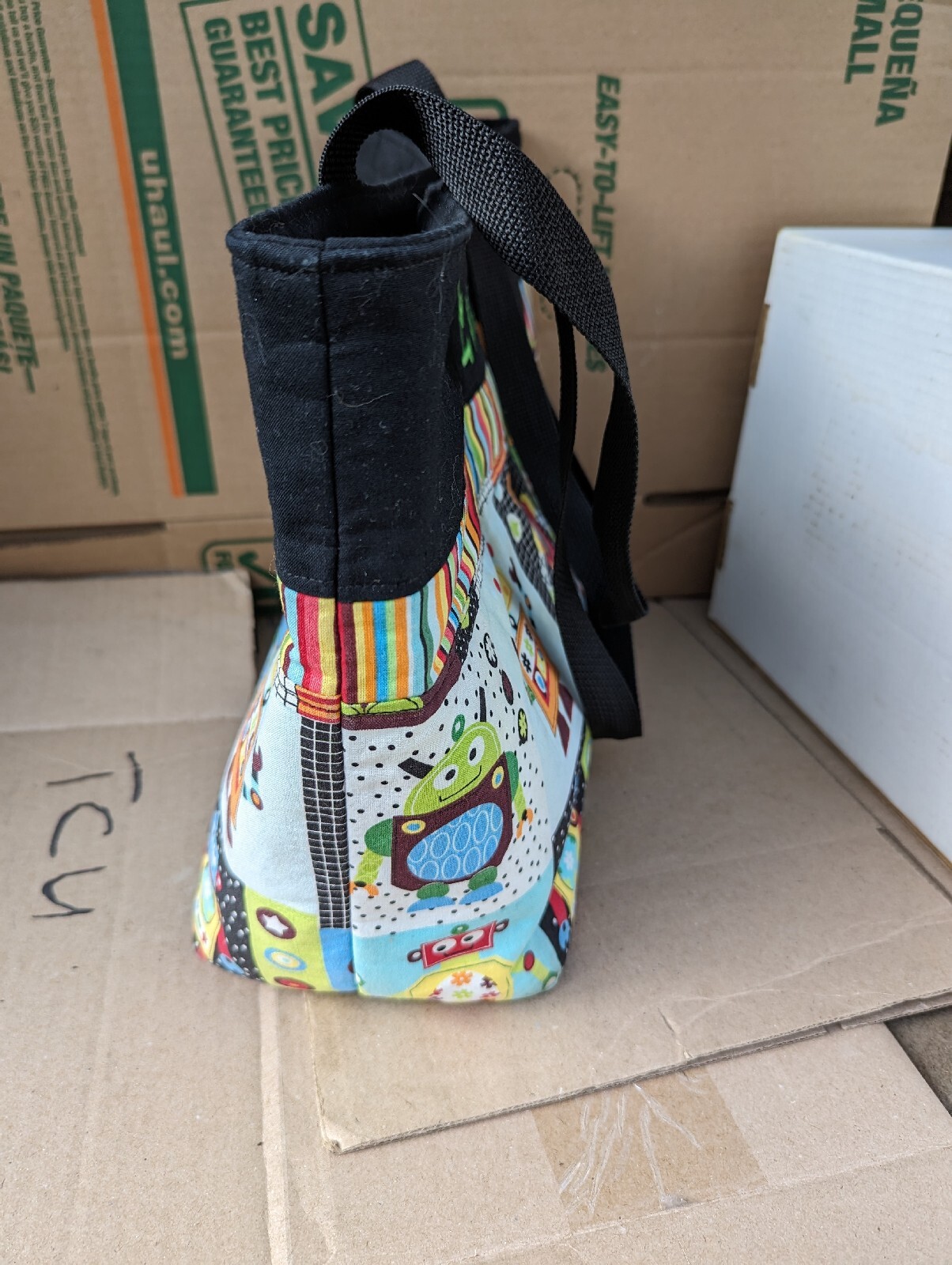 Handmade Tote Patchwork Purse, handbag - image 3