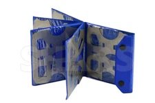 Shars .550-1" Radius Gage Set 10 PCS Internal External 0.002" New !