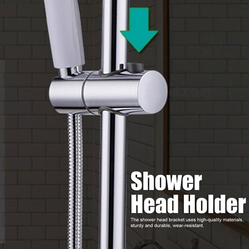 Shower Head Holder Adjustable Shower Head Bracket for 25mm Slide Bar
