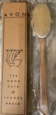 1999 The Wood Bath  Shower Brush 16  AVON NOS w/ Original Box