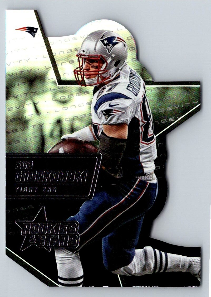 2015 Panini Rookies & Stars Die Cut Rob Gronkowski New England Patriots #RSS20