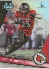 2023 Bowman Chrome University Jawhar Jordan Refractor SP RC Houston Texans