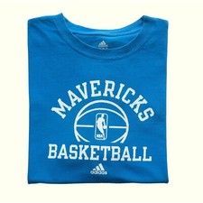VTG ADIDAS NBA DALLAS MAVERICKS Y2K 90s BASKETBALL MENs ADULT T SHIRT SZ XXL