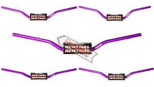 Renthal PURPLE Handlebars 1-1/8" Fat Bars ATV MX Choose BEND 804 809 821 827 839