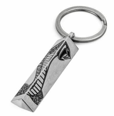Shelby 3-Sided Bar Silver Key Chain * Must Have GT500 Owners FREE US SHIPPING  