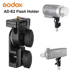 Godox AD-E2 Flash Holder Speedlite Metal Bracket with 1/4" Screw Umbrella Mount