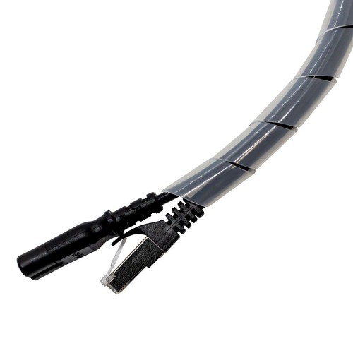 10m Spiralband 10mm (7,5-60mm) Kabelschlauch Transparent Flexibel Schlauch Schut - Picture 2 of 2
