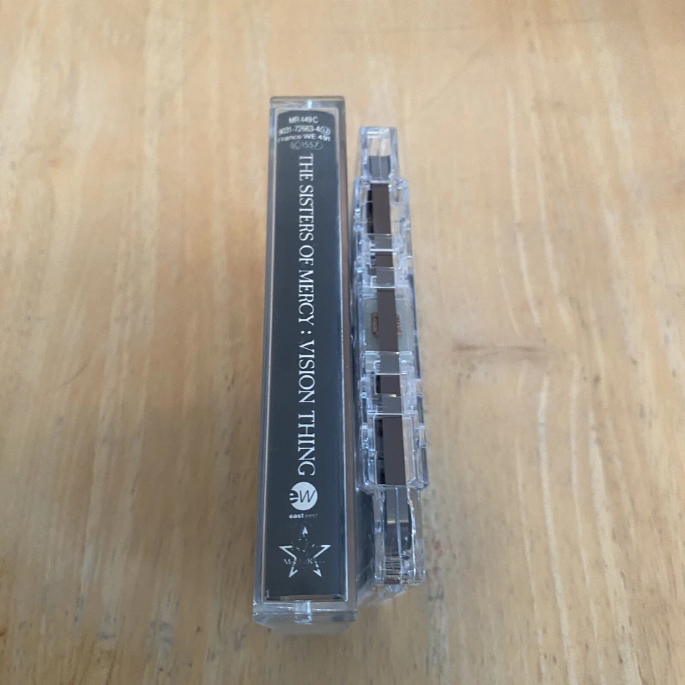 The Sisters Of Mercy Vision Thing Industrial Punk Rock Vintage Cassette Tape - Imagem 3 de 3
