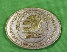 North American Hunting Club Life Member BELT BUCKLE Elegant Bling Neat Buckle