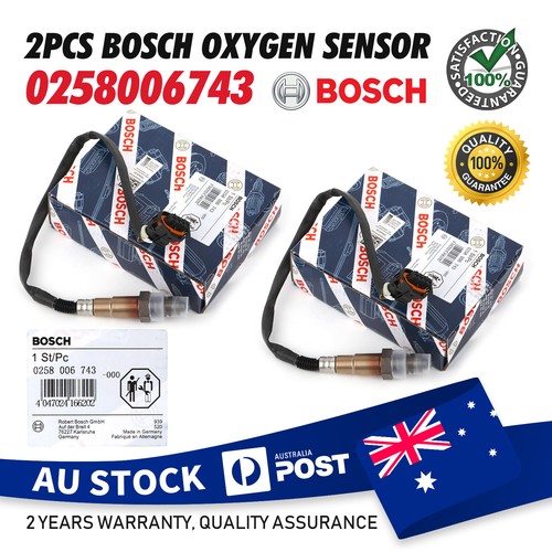 BOSCH Oxygen Sensor 4 Wire HOLDEN Commodore V6 3.6L VZ VE LE0 LY7 LW ...
