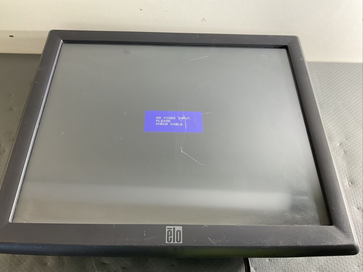 ELO TouchScreen LCD Monitor USB VGA ET1715L-7CWB-1-GY-G/lot ELO TouchScreen LCD Monitor USB VGA ET1715L-7CWB-1-GY-G/lot