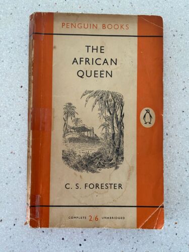 Libro vintage - La regina africana C.S. Forester 1956 - Libri dei pinguini - Foto 1 di 5