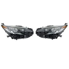 Left&Right Headlights For 2021 2022 Toyota Sienna XSE LED Full LED W/DRL Black