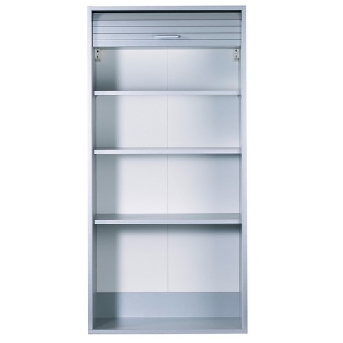 SIMMOB Küchenschrank Hochschrank Oberschrank Schrank Rollladentür H123,6 x B60cm - Bild 15 von 15
