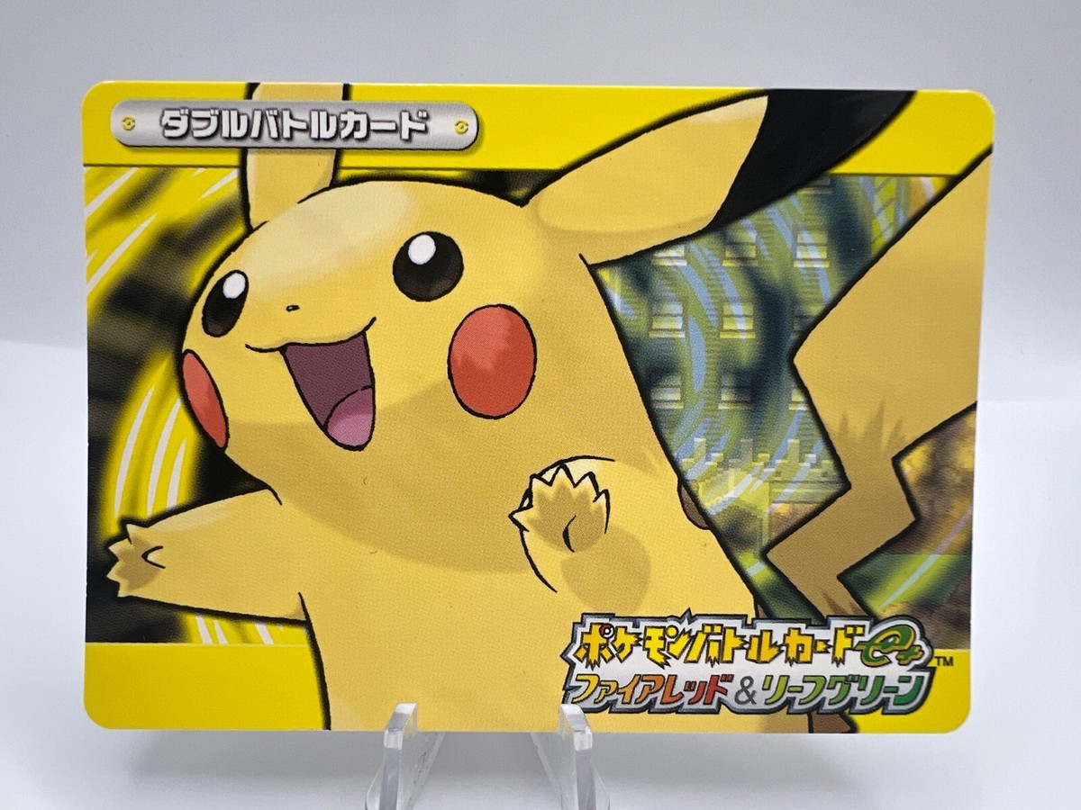 Pokemon Card E+ Battle Card Fire Red Leaf Green 4 Card Set Pokemon Card E+ Battle Card Fire Red Leaf Green 4 Card Set