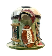 Blue Sky Clayworks Sports Dome Ceramic Tea Light Candle House Heather Goldminc