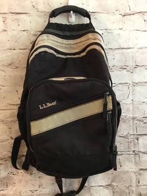 black and tan backpack