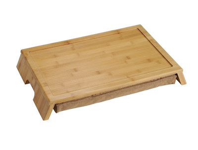 34x8x54 cm Kesper Knietablett. Mit Kissen. Das Kissen ist mit Reißverschluss