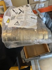 1-1/2" Press Full Port Ball Valve w/ Drain  Reversible Handle Lead Free 