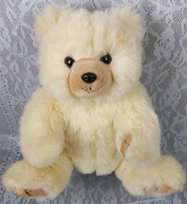 Ty HONEY Bear Teddy Cream Brown 16" Plush Stuffed Classic Original 1990 Vintage 