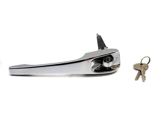 Linker Chrom AußEntüRgriff Porsche 911 912 Bj 08 1968 07 1969 90153106121-image