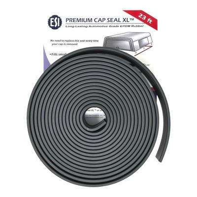 ESI Premium Cap Seal XL 23 FT (2'' Width x .200'' Height x 23' Length) EPDM Rub...