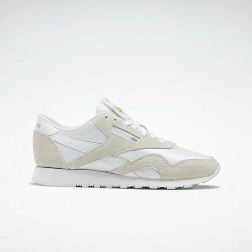Reebok CL Nylon Womens Beige Running Training Shoes Size US 8 EU 38.5 FV4507