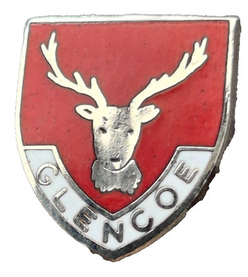 Glencoe Village Small Crest Pin Anstecker Schottland
