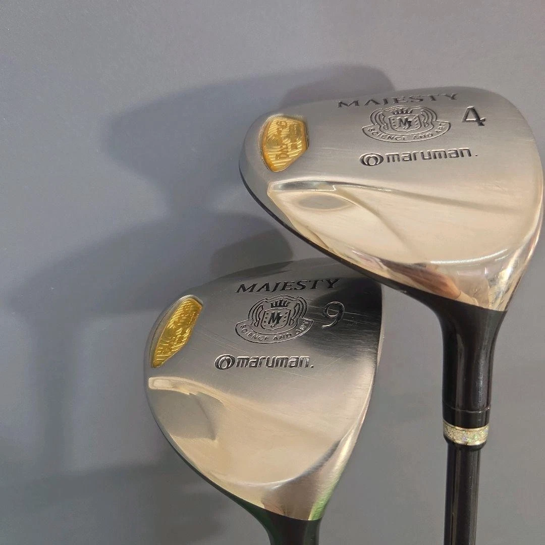 Ladies MARUMAN MAJESTY ROYAL-VQ 4W 9W Fairway Wood 2pcs Set Flex-A No H/C