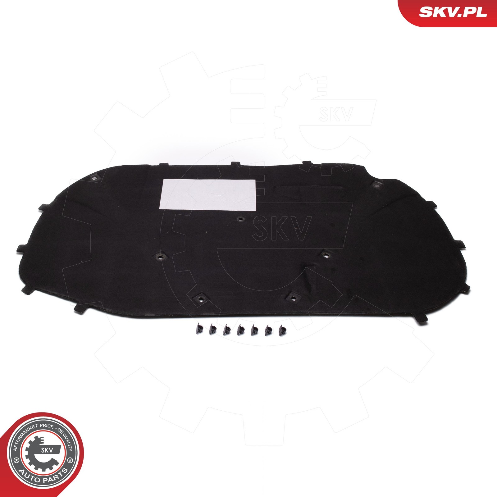 Fits ESEN SKV 97SKV855 soundproofing of the bonnet of the VW Scirocco III