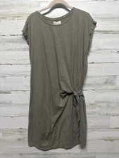 Women's Size Large Velvet By Graham & Spencer for Anthropologie -Olive Green Dre