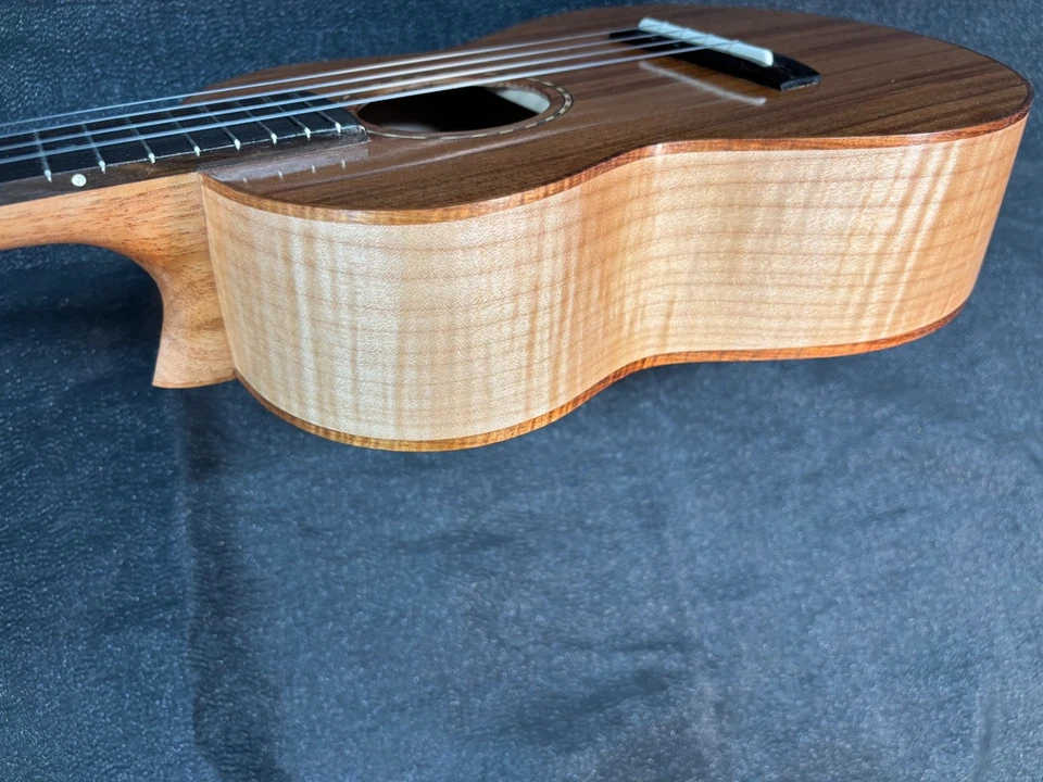 Redwood and Maple Tenor ukulele, includes case and free shipping - Image 2 of 4