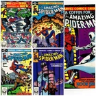 AMAZING SPIDER-MAN 218–222 1981 MARVEL 5 BOOK LOT AVG NM 9.4 2 KEYS!