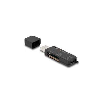 91757 - SuperSpeed USB Card Reader für SD/Micro SD/MS Speicherkarten