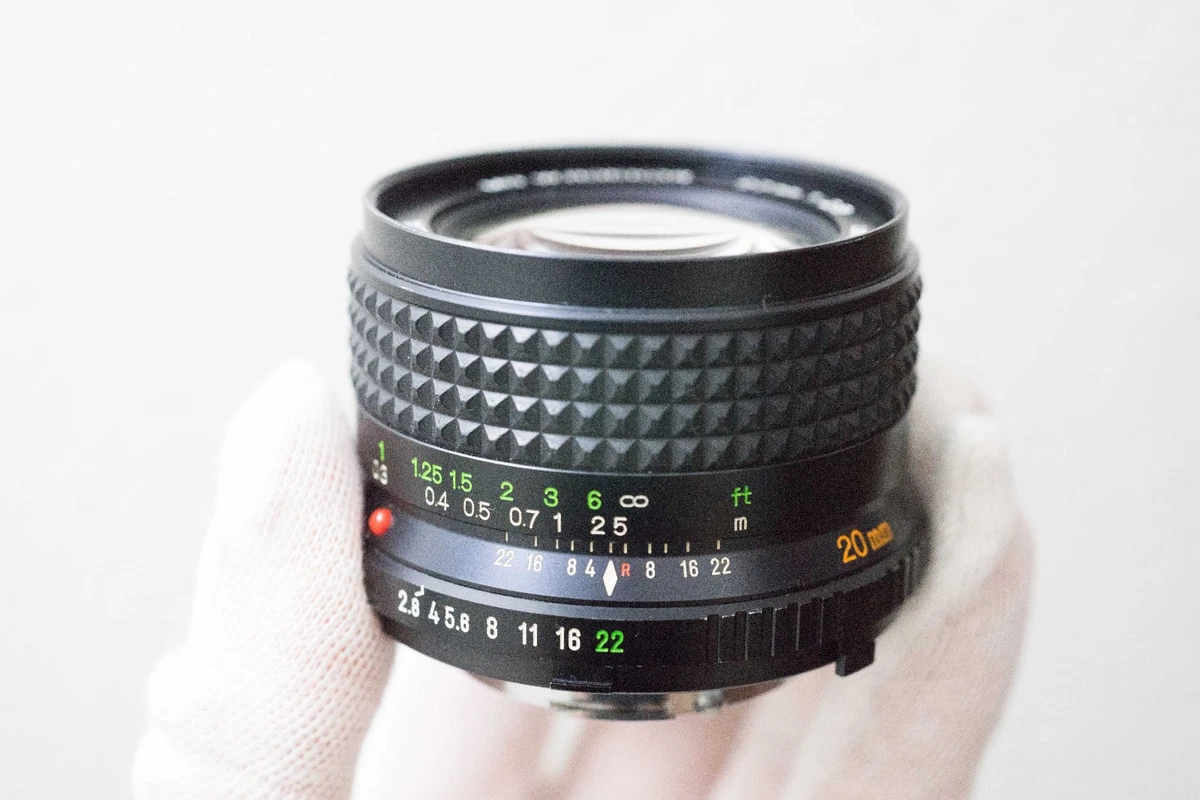 Minolta f/2.8 Camera Lenses 20mm Focal for sale | eBay