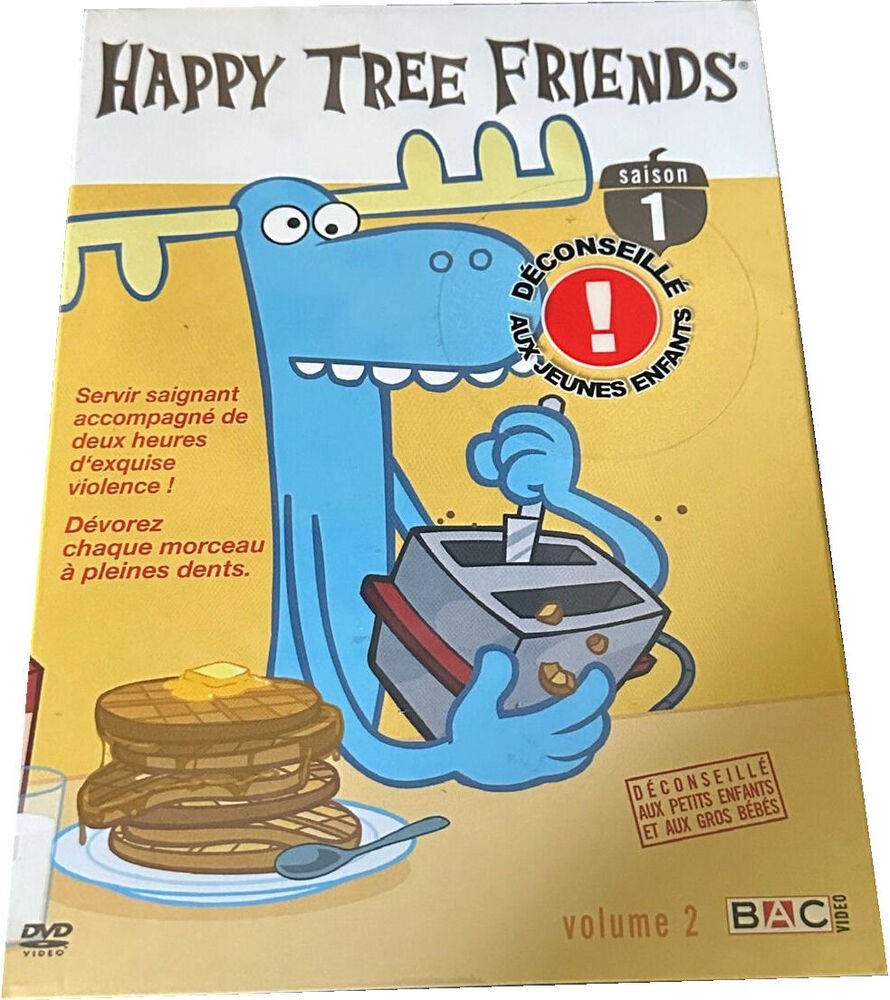 Happy Tree Friends Season 1 Volume 2 [FR Import] DVD New Sealed