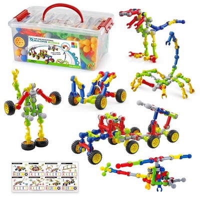 Building Blocks Toy Set 170 Pcs STEM Educational Creative Kids Ages 4-8 Toys
