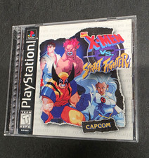 Capcom X-Men vs. Street Fighter (PS1) Manual Included NTSC-U/C T Fighting