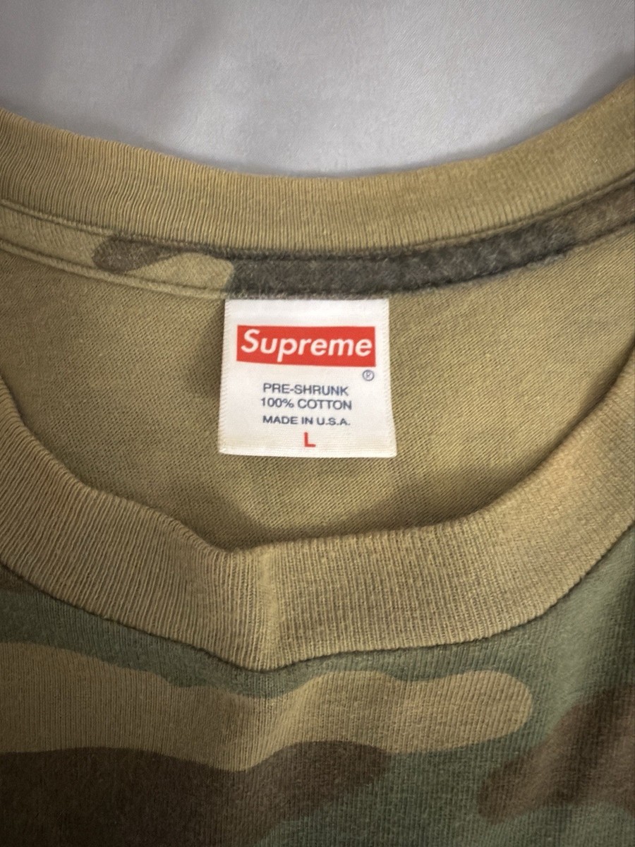 supreme stop crying t shirt View 3
