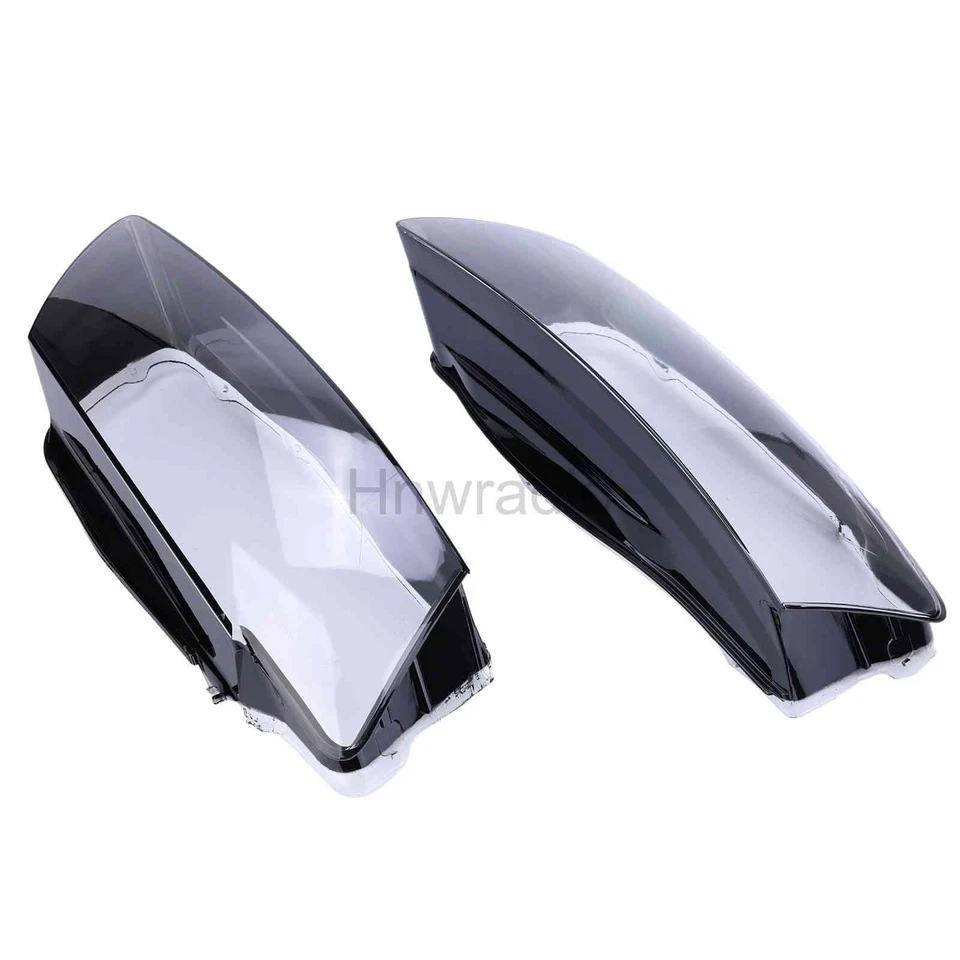 Pair Left+Right Side Headlamp Headlight Lens Covers For 2008-2012 Audi A5 S5 RS5 Foto 3 de 4