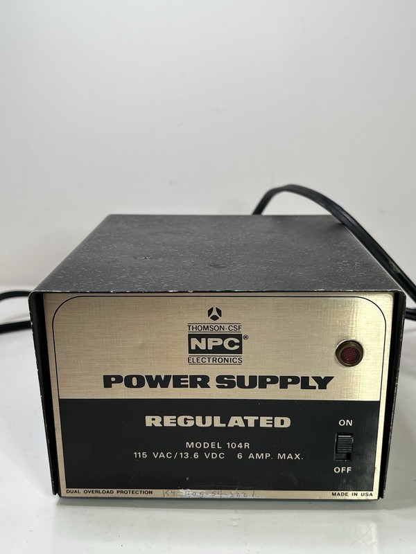 NPC 104R Power Supply 120V Switching  PSU Vintage Industrial Unit